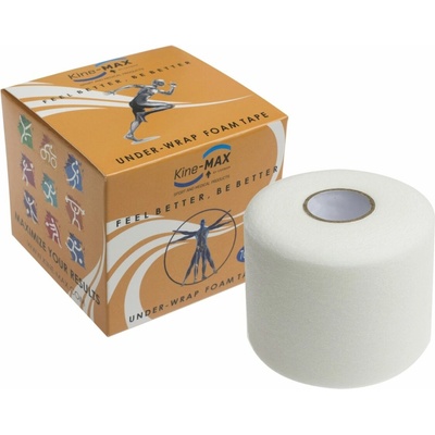 Kine-Max Under Wrap Foam podtejpovacia páska 7 cm x 27 m Bílá