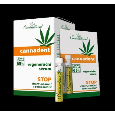 Cannaderm Cannadent regenerační sérum 10 x 1,5 ml