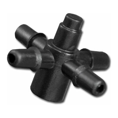 Bradas Rozbočka 4-cestná pre ostrekovače a tyčové kvapkadlá 4 x 4 mm