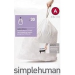 simplehuman Торбички за боклук Simplehuman размер А 4, 5 л 30 бр (cw0160)