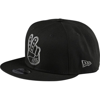 Troy Lee Designs Peace Sign Snapback Hat Black