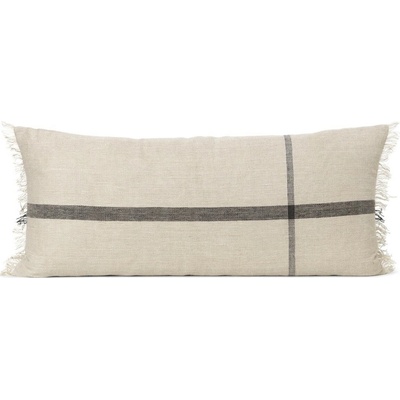 ferm LIVING Dekoračný vankúš CALM béžová bavlna ľan 40x90