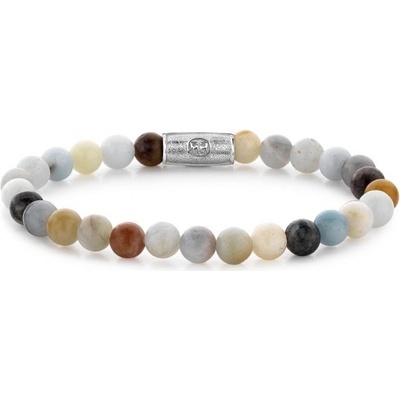 Rebel & Rose unisex náramok Ocean Adventure 6 mm RR-60029-S-S