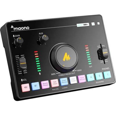 Maono Audio Mixer and AMC2 Neo Sound Card