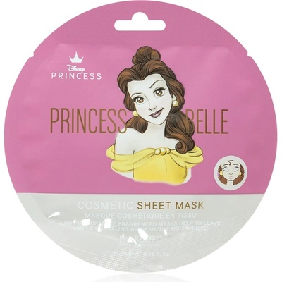 Mad Beauty Disney Princess Belle хидратираща платнена маска 25ml