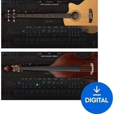Ample Sound Ample 2in1 Acoustic Bass Bundle (Дигитален продукт)
