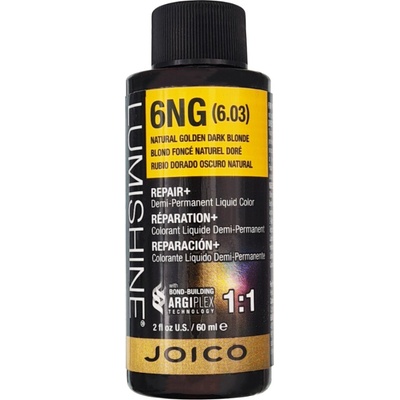 Joico Lumishine Liquid Color 6NG Natural Golden Dark Blonde 60 ml