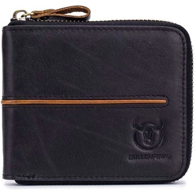 Bullcaptain elegantní kožená peněženka Tyron Černá BULLCAPTAIN QB042s2