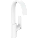 Hansgrohe Vivenis - Смесител за умивалник 210, с въртящ се излив, EcoSmart, матово бяло 75032700 (75032700)