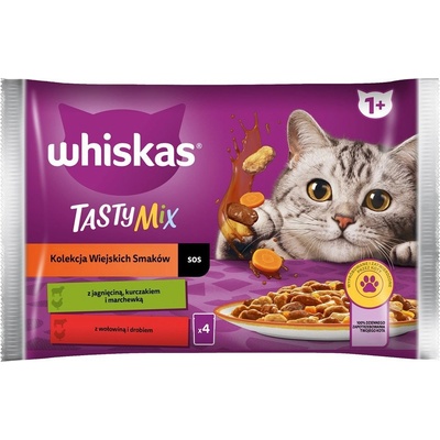 WHISKAS Chef's Choice v šťave 4 x 85 g