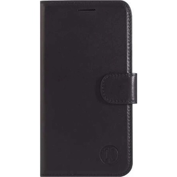 JT BERLIN LeatherBook Style Case - хоризонтален кожен (естествена кожа) калъф тип портфейл за Samsung Galaxy A5 (2017) (черен)