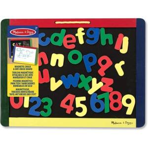 Melissa & Doug - Двулицева магнитна дъска за рисуване - 2 в 1 - bebetabg