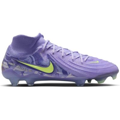 Nike Футболни бутонки Nike Phantom Luna II Elite Firm Ground Football Boots - Purple/Volt