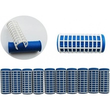 DUKO-EXIM DUKO Natáčky 2410 Varné nátačky na vlasy 27x68mm modrobiele 10ks - veľké