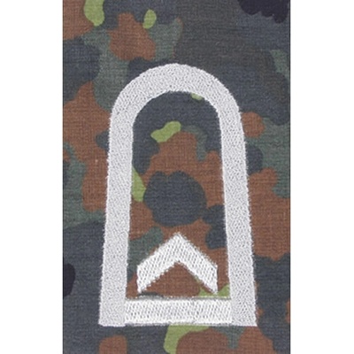 Bundeswehr Výložky BW FELDWEBEL FLECKTARN/strieborné vyšitie