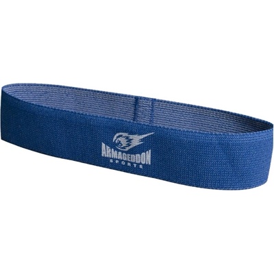ARMAGEDDON Тренировъчен Ластик от Текстил за Тренировка на Крака - Син - 10 кг до 15 кг