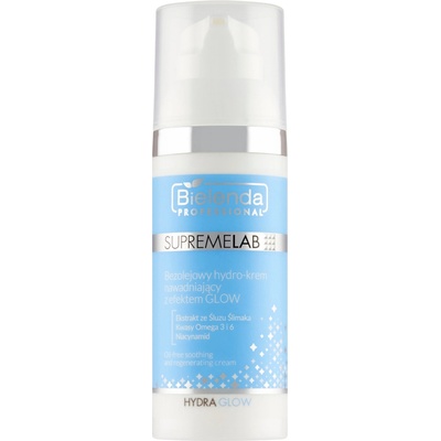 Bielenda Professional Supremelab Hydra Glow hydratační hydratační krém bez oleje s glow efektem 50 ml