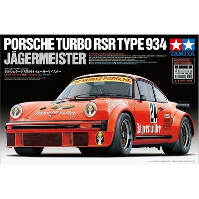 Tamiya Porsche Turbo RSR 934 JAGERMEISTER 1976 World Champ. 1:24