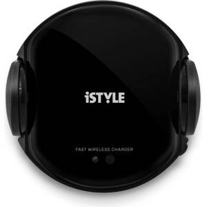 iStyle SENSOR WIRELESS CAR CHARGER 15W/10W/7.5W/5W - black + 18W car charger (bundle) (K-PL9915101300156)