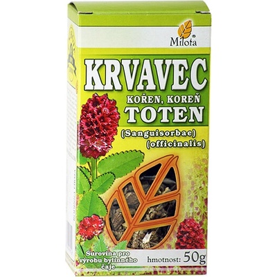 MILOTA Krvavec toten koreň 50 g