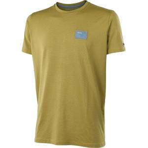 Evoc Мъжка фланелка с къс ръкав за колоездене Evoc T-Shirt Dry 701930 Cycling jersey - Steel / Sunflower (056-3850-0513)