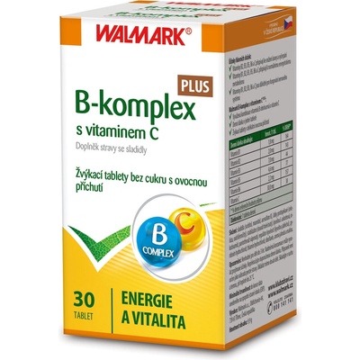 Walmark B-Komplex + Vitamin C 30 tablet