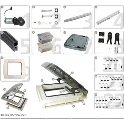 Moskytiéra pro okno Remis Remi Star elektrické 600 x 600 mm