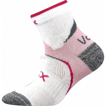 Voxx Maxterik dětské ponožky bílo růžová