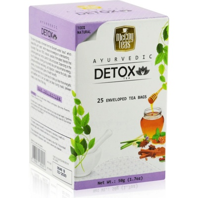 McCoy Čaj Ayurvéda Detox 25 x 2 g