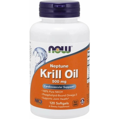 Now Foods Krilový olej 500 mg 60 kapsúl
