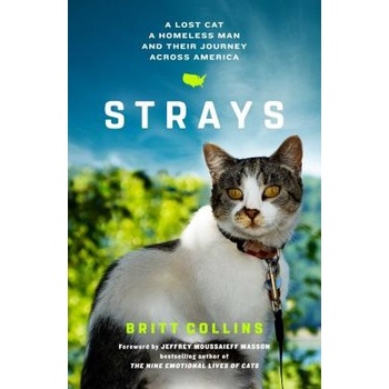Strays: The True Story of a Lost Cat, a Homeless Man, and Their Journey Across America Collins BrittPaperback