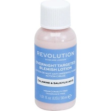 Revolution Skincare Overnight Targeted Blemish Lotion sérum na vyrážky 30 ml