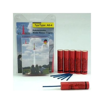 Klima Klima raketový motor A6-4 6ks – Zboží Dáma