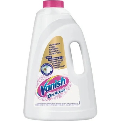 Vanish Oxi Action Gél na bielenie a odstraňovanie škvŕn White 3 l