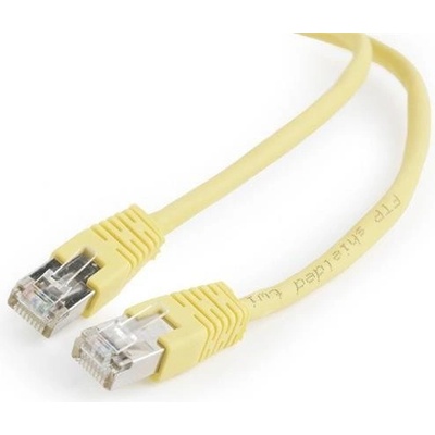 Gembird PP22-0.5M/Y Patch RJ45, cat. 5e, FTP, 0,5m, žlutý