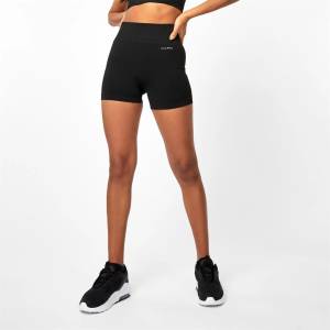 USA Pro Дамски къси панталони USA Pro USAP Seamless 3 Inch Shorts Womens - Black