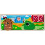 Bigjigs Toys Сензорен пъзел ферма (BJ038)