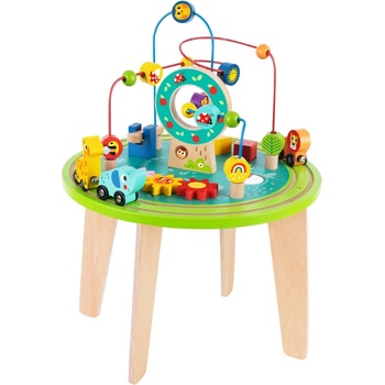 Tooky Toy aktivity stolík s vláčikovou dráhou
