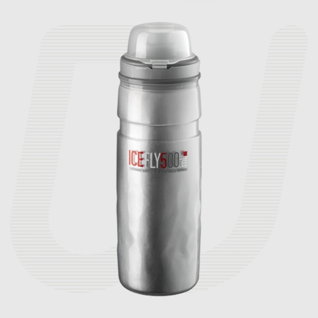 ECS ELITEGROUP Icefly Trinkflasche – 500 Ml, Isoliert, Aus Flexiblem Polyethylen