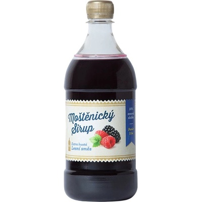 Moštěnický sirup Sirup lesní plody 0,7 l
