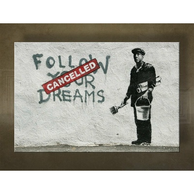Obraz na plátne Street ART – Banksy - 30x40 cm