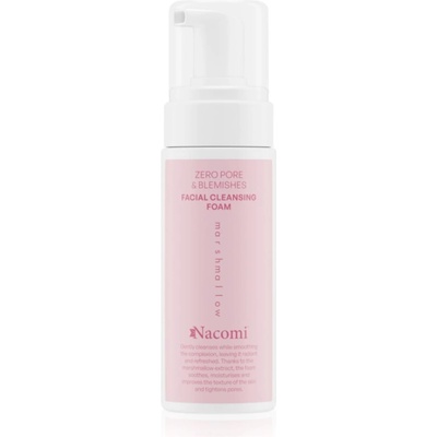 Nacomi Zero Pore & Blemishes почистваща пяна Marshmallow 150ml