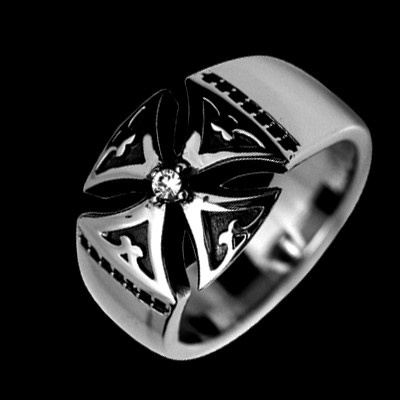 Steel Edge pánské prsteny 098