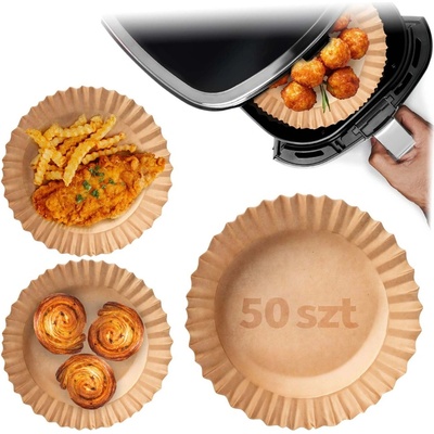 Berdsen 364903 Papír na pečení do horkovzdušné fritézy 20 cm, 50 ks