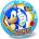 Star Гумена топка Sonic - 23 см