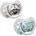 LOVI Силиконови залъгалки Lovi - Wild Soul, 0-3 m, 2 броя, Сини (22/882b)