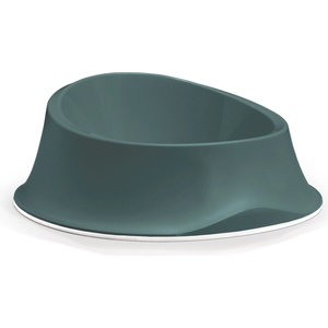 Stefanplast Chic пластмасова купа за кучета или котки, зелена, 350 мл