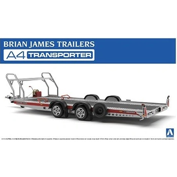 Aoshima Brian James Trailer A4 Transporter 1:24
