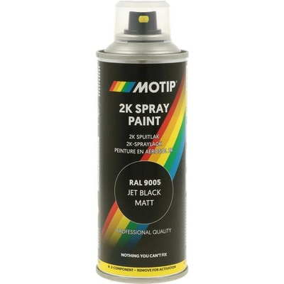 Motip 2K RAL 9005 mat 200ml