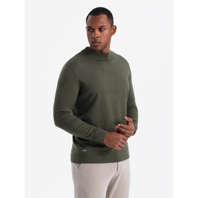 Ombre Clothing Мъжка трикотажна полупростичка с вискоза - тъмно сиво V5 OM-SWTN-0125 Ombre Clothing Ombre Clothing | Zelen | МЪЖЕ | XXL
